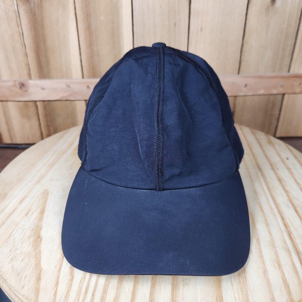 Lululemon Baller Hat Strap Black Lightweight‎ Running Adult One Size Adjustable